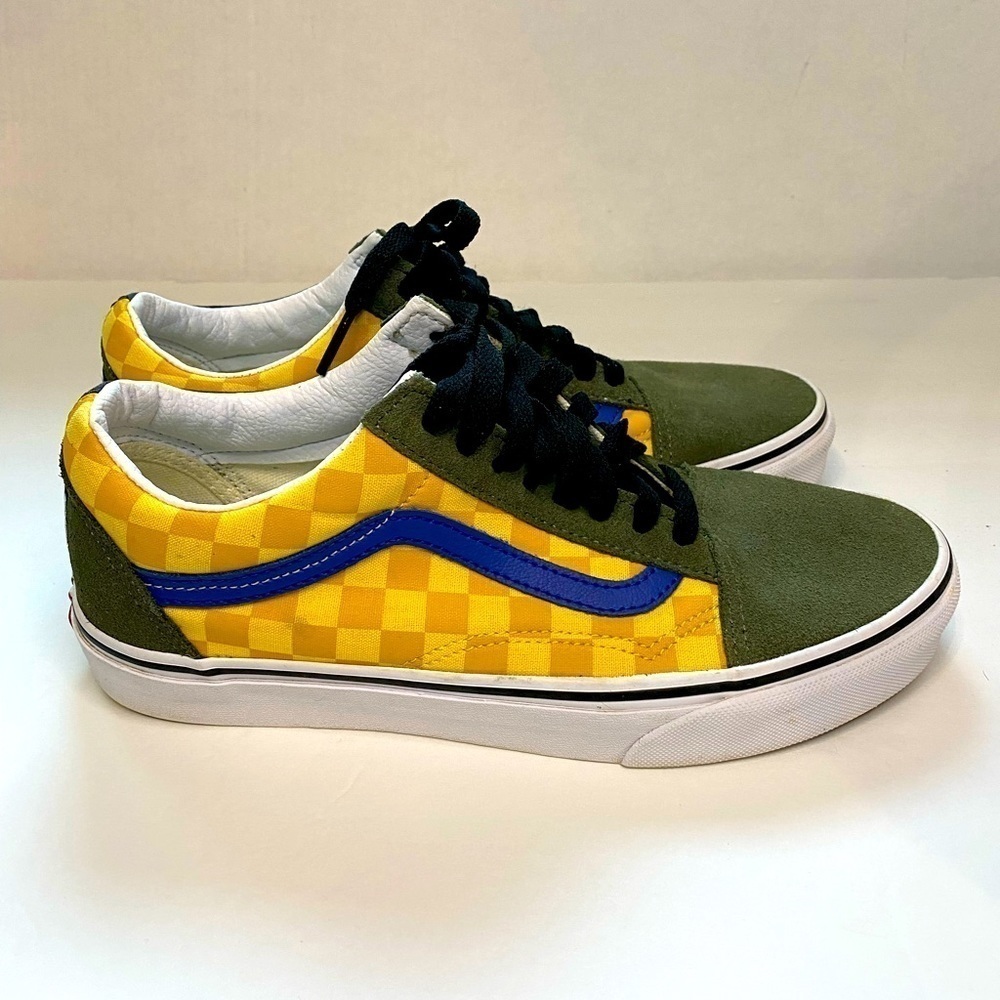 Men Size 8 - VANS Old Skool OTW Rally - Yellow Green - Picture 1 of 6